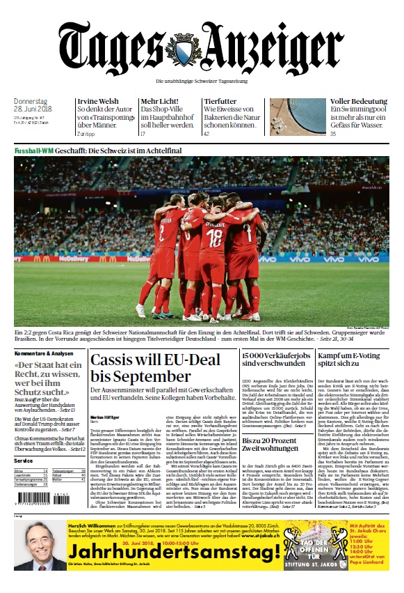 e-paper: TagesAnzeiger e-paper: TagesAnzeiger
