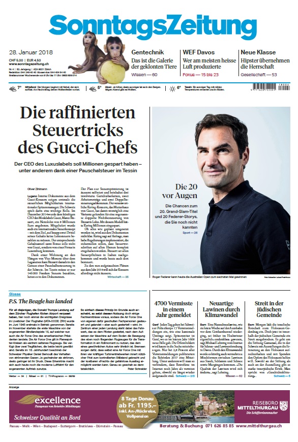 e-paper: SonntagsZeitung e-paper: SonntagsZeitung