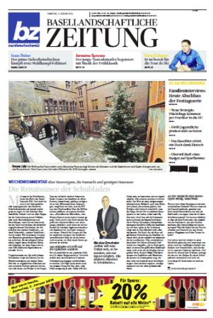 e-paper: bz Basellandschaftliche Zeitung e-paper: bz Basellandschaftliche Zeitung