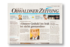 e-paper: Neue Obwaldner Zeitung e-paper: Neue Obwaldner Zeitung